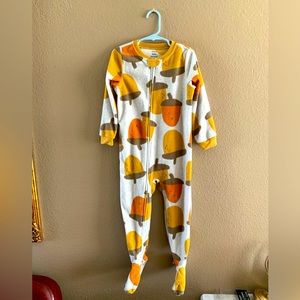 Acorn onesie PJs